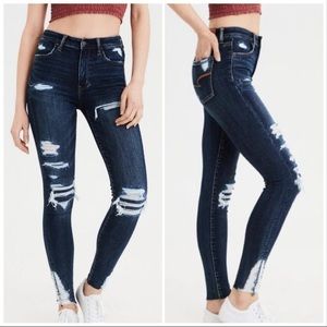 AE 🦅 Next Level Stretch Super High Rise Jegging